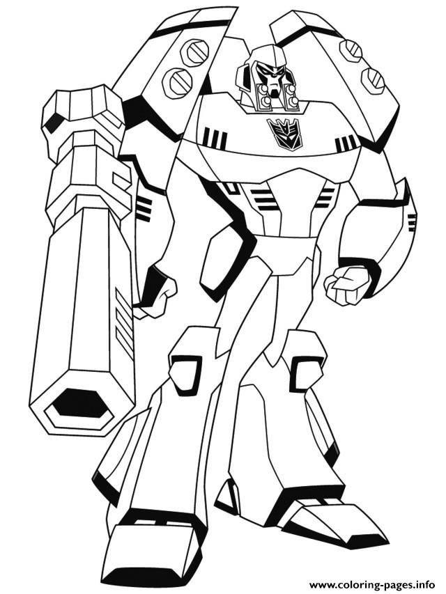 Download Transformers 18 Coloring Pages Printable