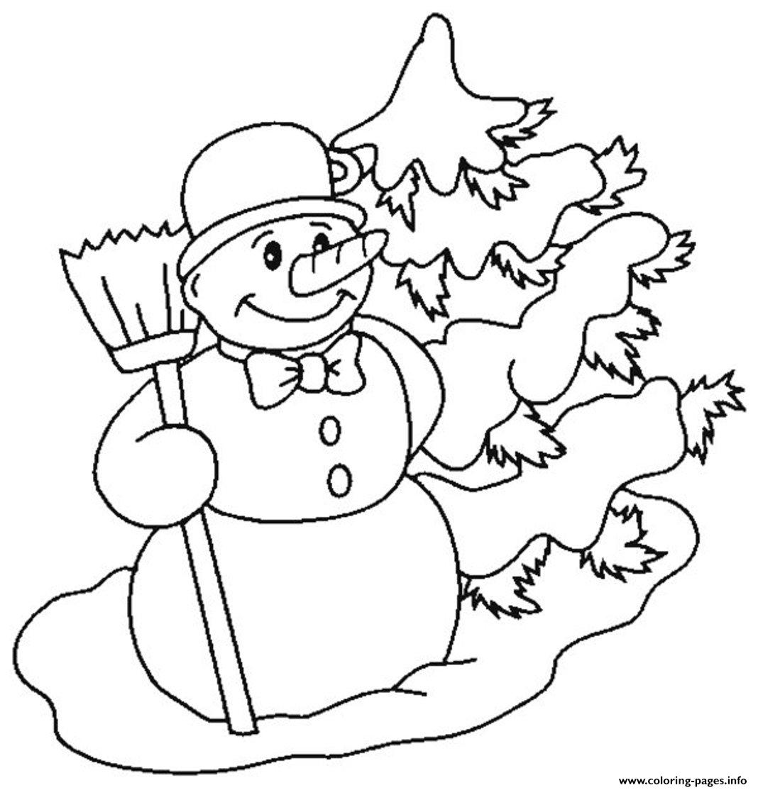 Snowman S To Print Snowydayf39b coloring