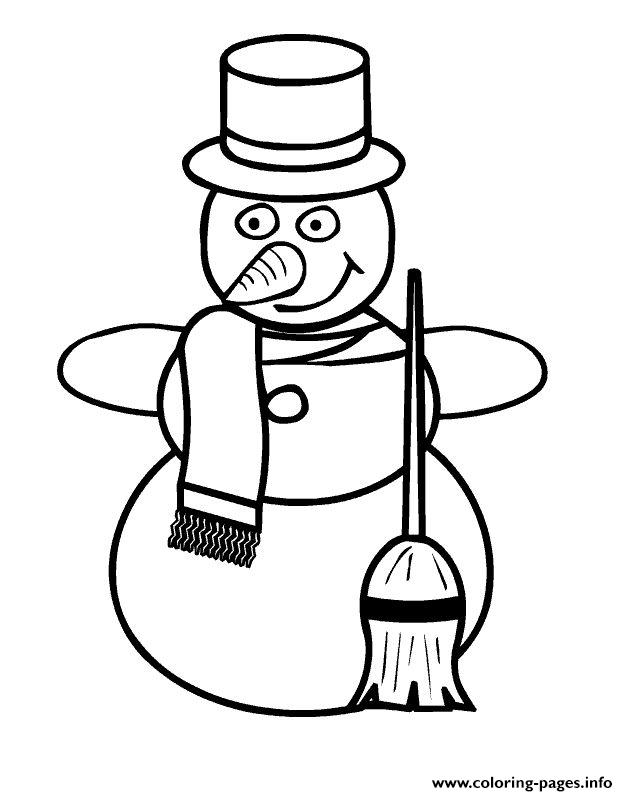 Snowman S Winter 0038 coloring