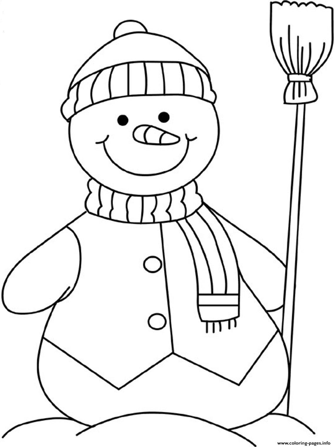 Winter S Snowman Free42fb coloring