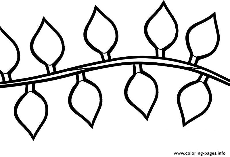 6800 Christmas Lights Coloring Pages Print For Free