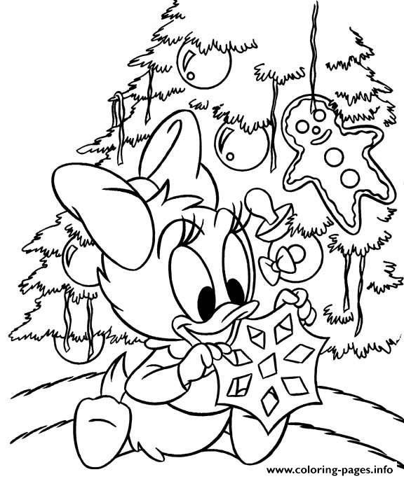 Disney Christmas 7 coloring
