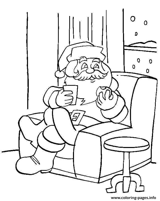 Christmas Santa Claus 06 coloring