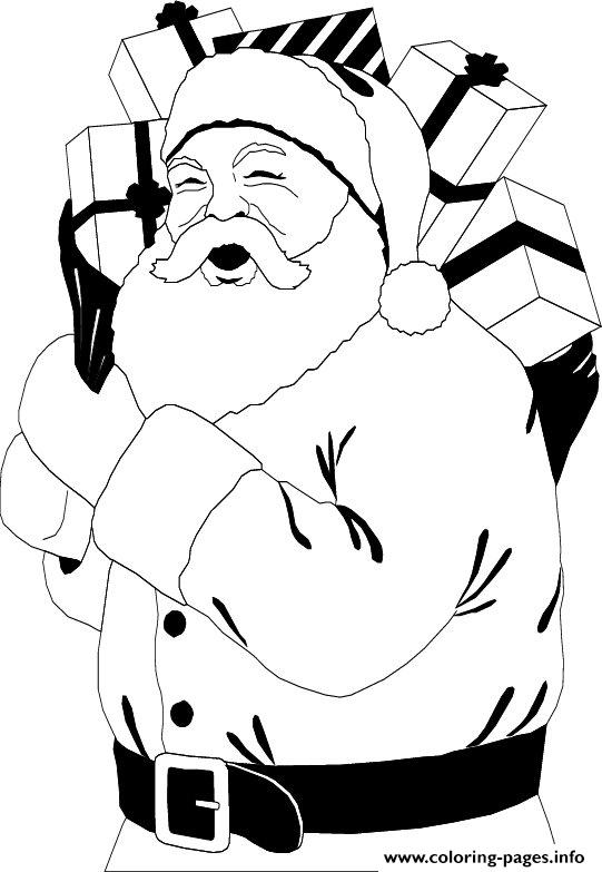 Christmas Santa Claus 60 coloring