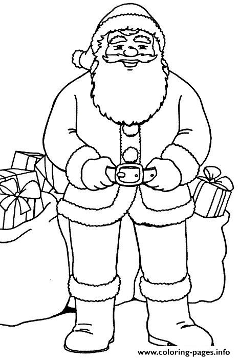 Christmas Santa Claus 74 coloring