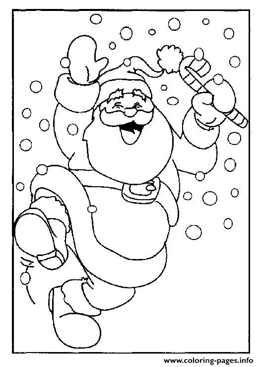 Christmas Santa Claus Very Happy29 coloring