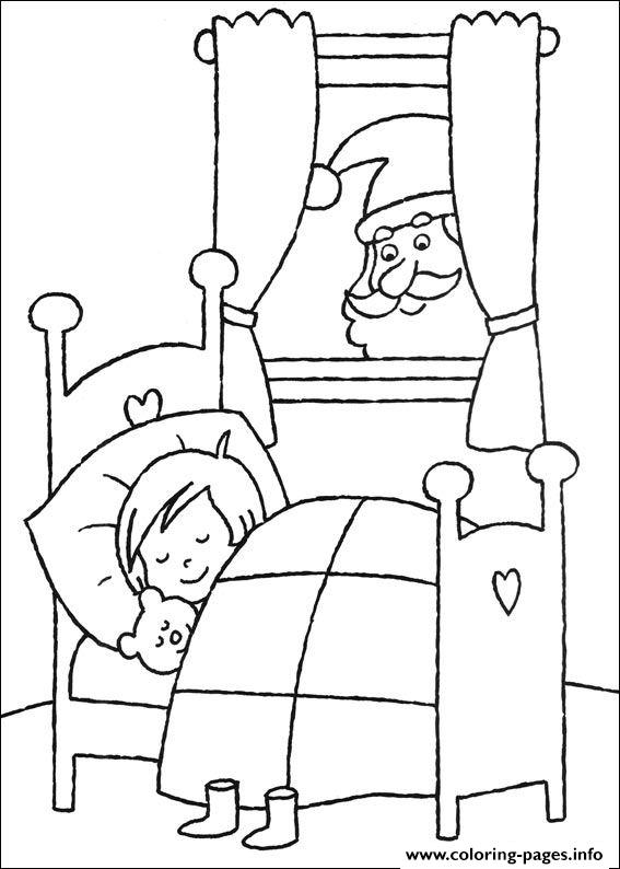 Kid Sleep Christmas For Kids 27 coloring