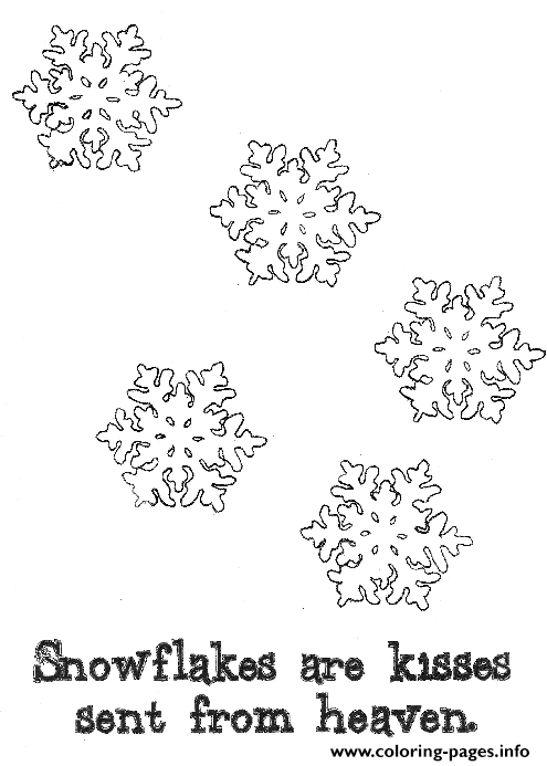 Christmas Snowflake coloring