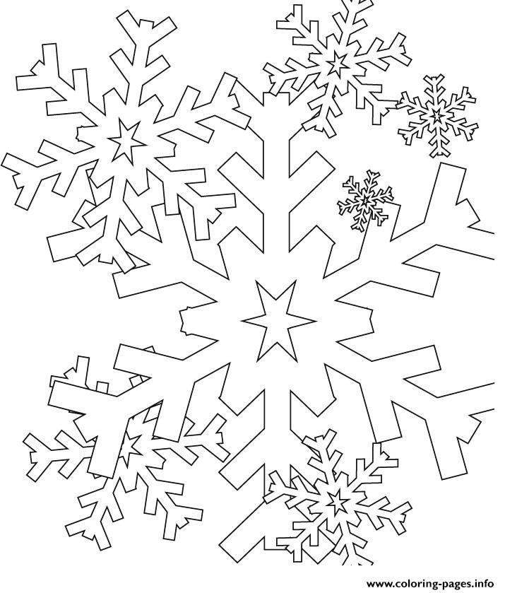 Snowflake 4 coloring