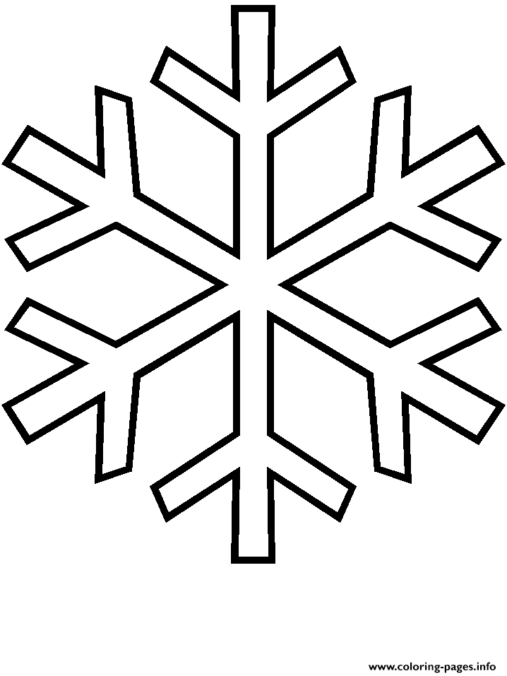 Snowflake coloring
