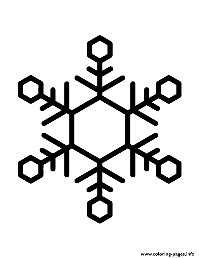 Snowflake Silhouette 993 coloring