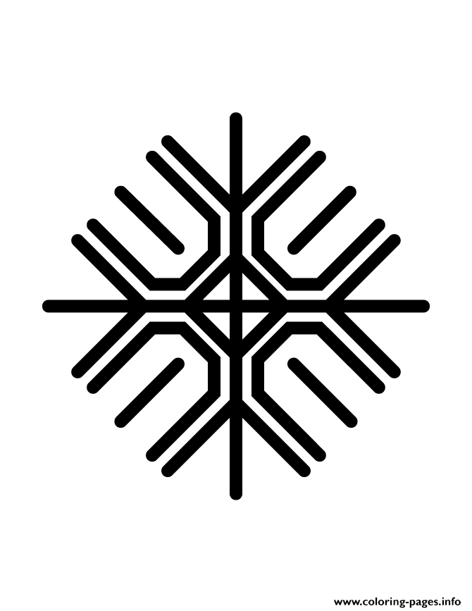 Snowflake Silhouette 908 coloring pages