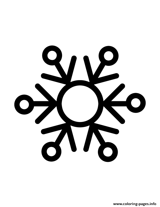 Snowflake Silhouette 98 coloring
