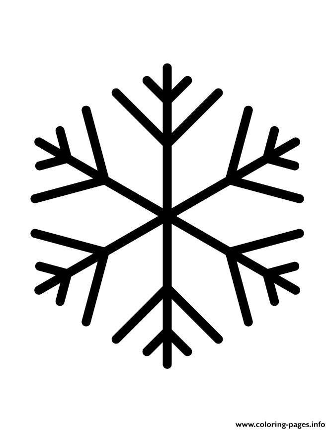 Snowflake Silhouette 987 coloring