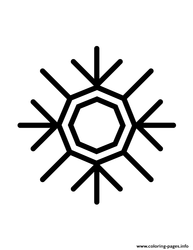 Snowflake Silhouette 76 coloring