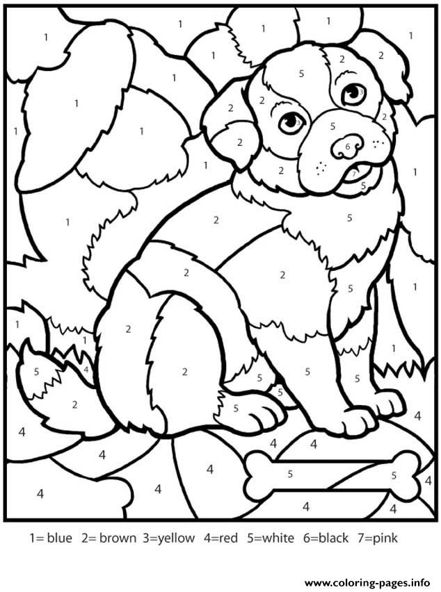 Nummertjes Verbinden Hond Tekening Van Punt Naar Punt Google Zoeken 