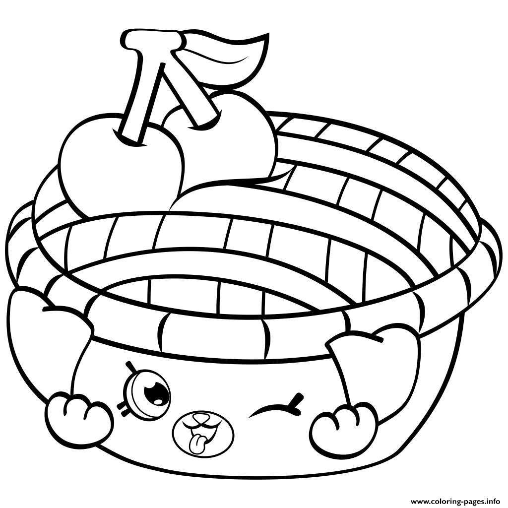 Transparent PNG Petkins Shopkins Coloring page Printable