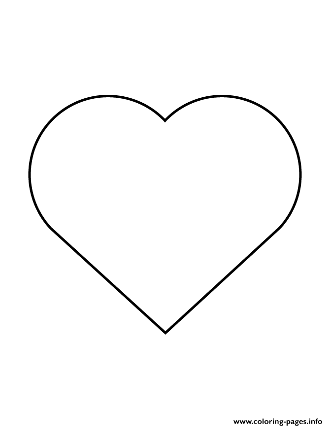 Heart Stencil 99 coloring