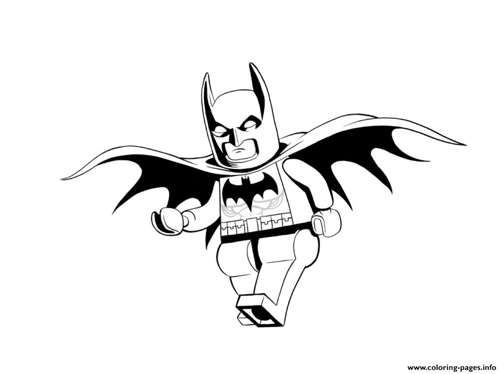 Batman Lego Cap Logo coloring