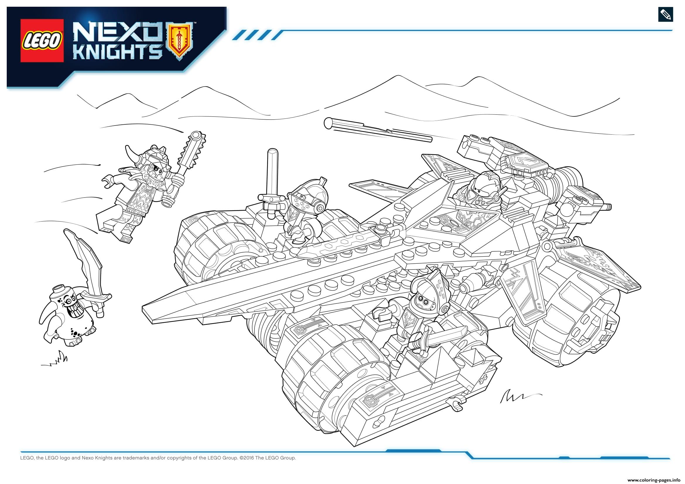 Lego NEXO KNIGHTS Products 4 coloring