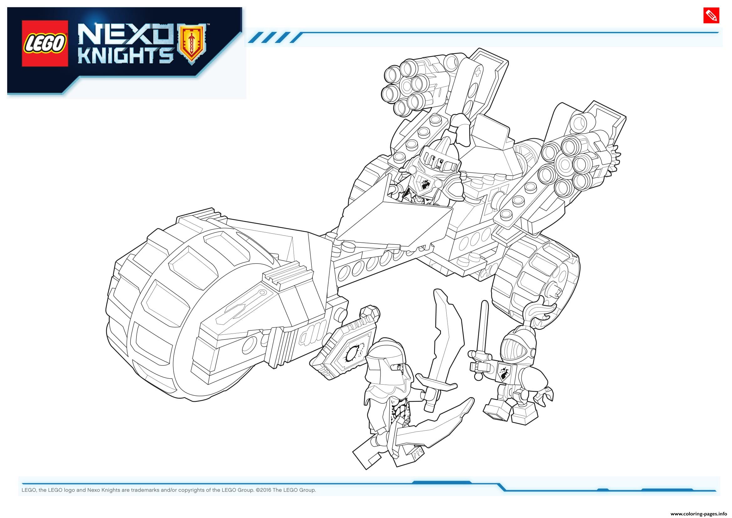 Lego NEXO KNIGHTS Products 3 coloring