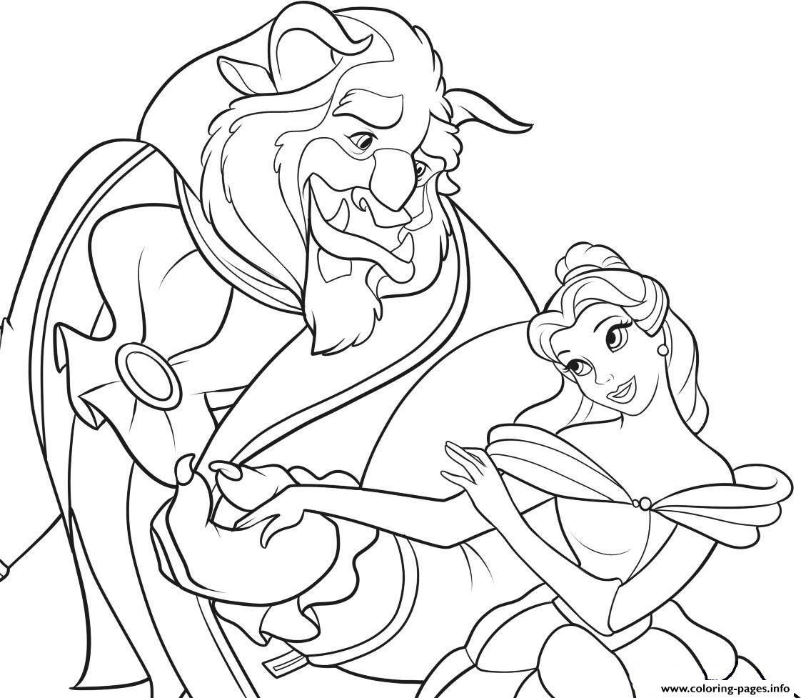 Love Disney Beauty And Beast Movie 2017 Beauty And Beast Disney coloring