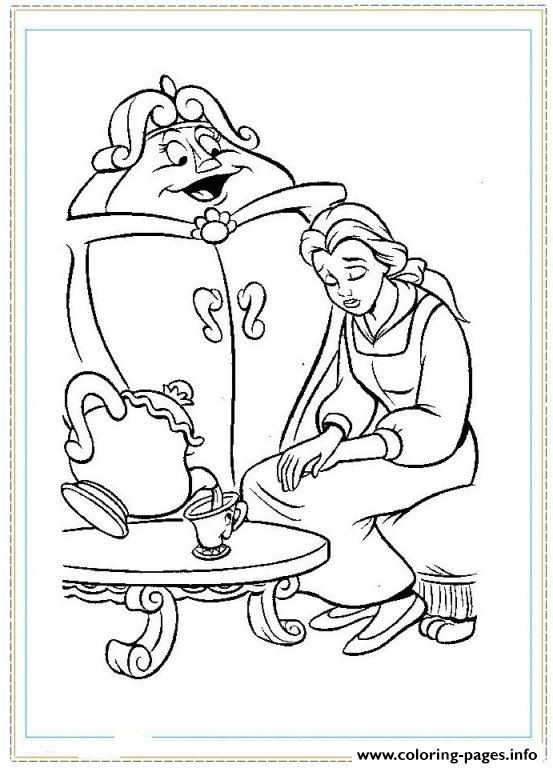 Belles Crying Dd57 Beauty And Beast Disney coloring