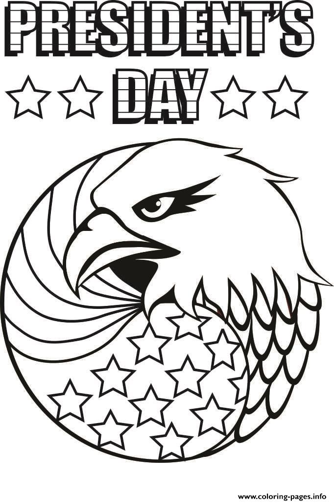 Presidents Day United States Usa Coloring Page Printable