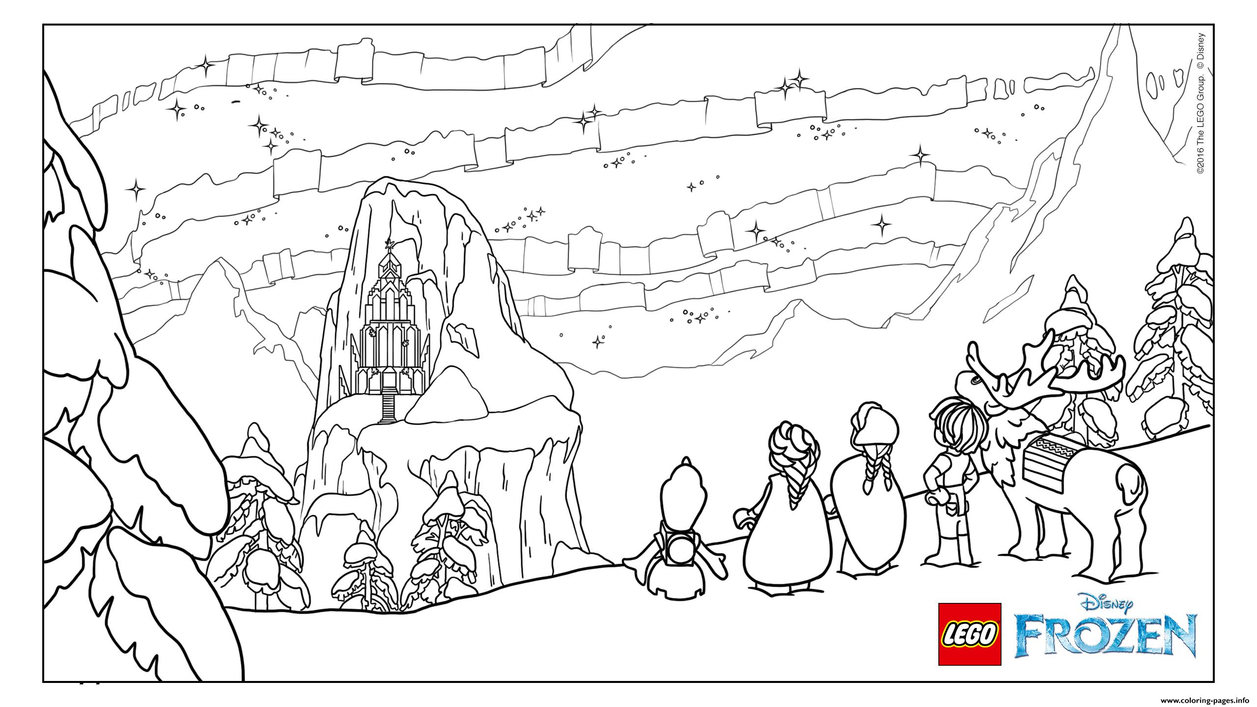 lego castle coloring pages print