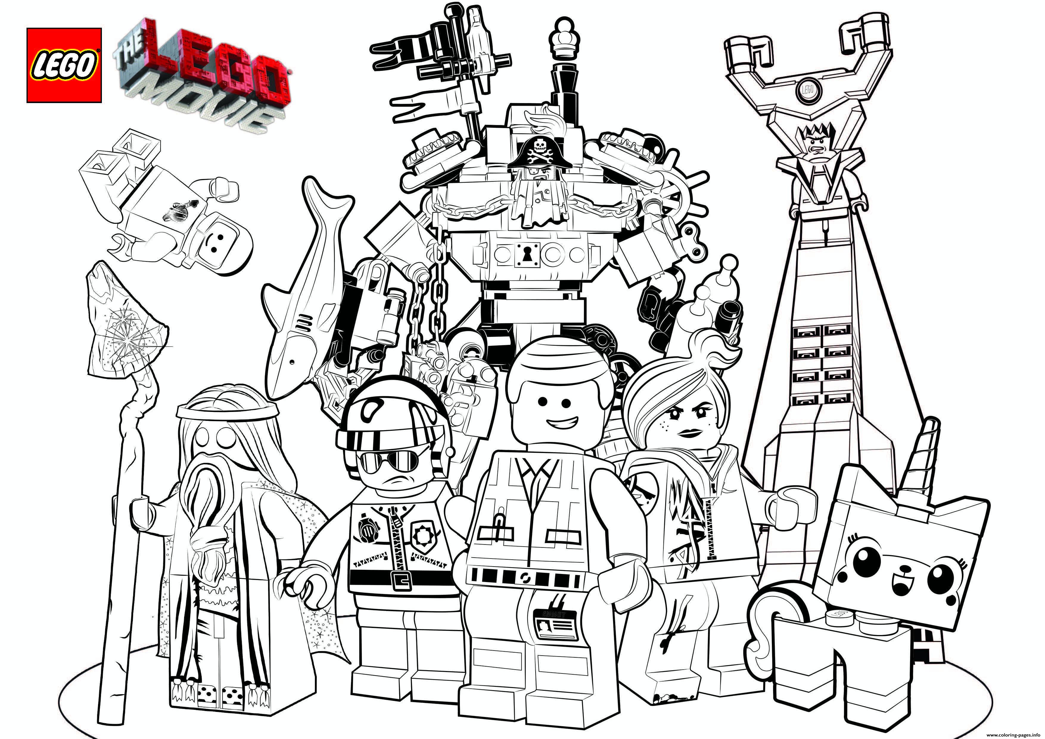 Lego 20 Marvel The Movie 20 Coloring page Printable