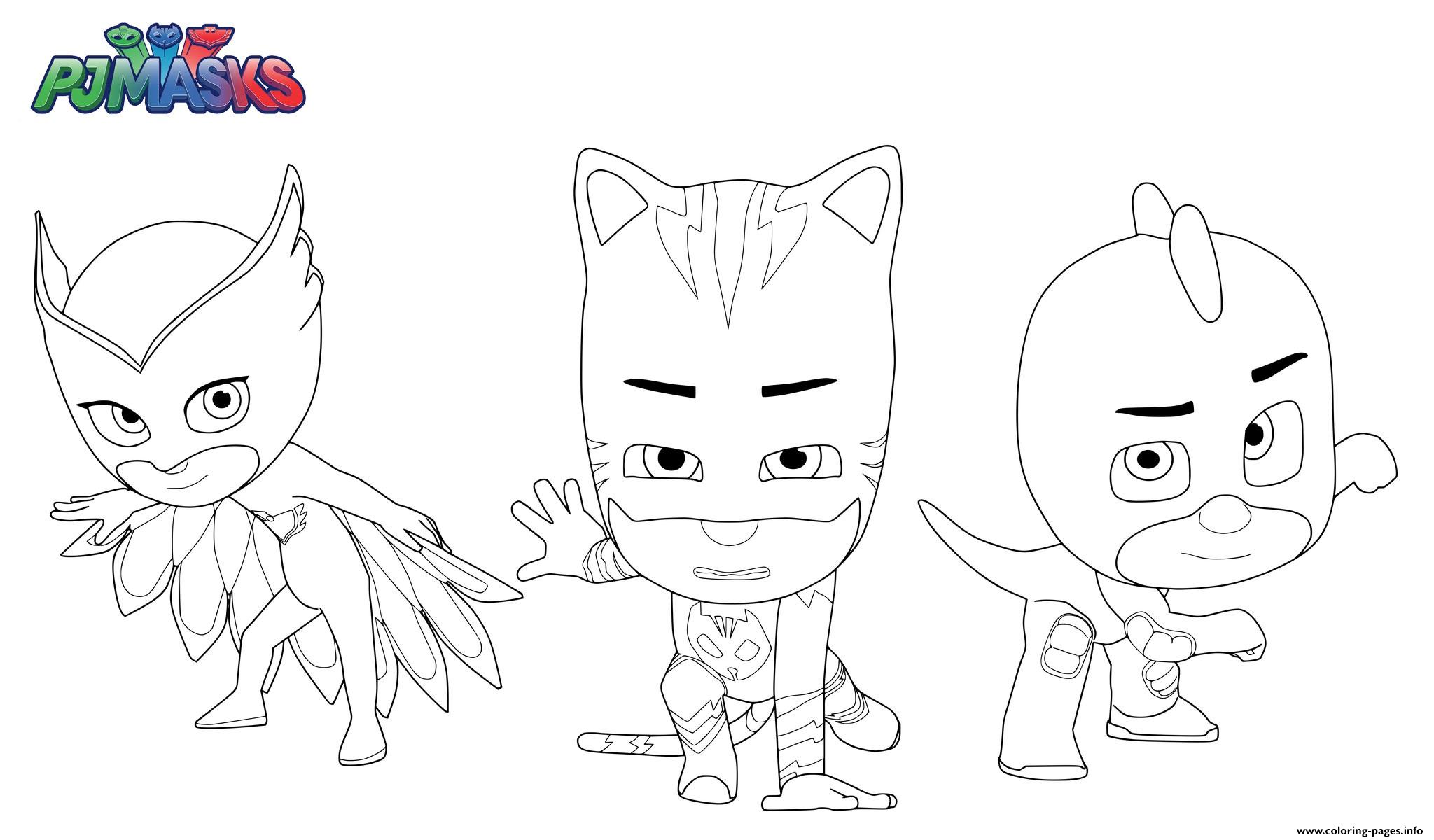 7700 Pj Masks Coloring Pages Download Images & Pictures In HD