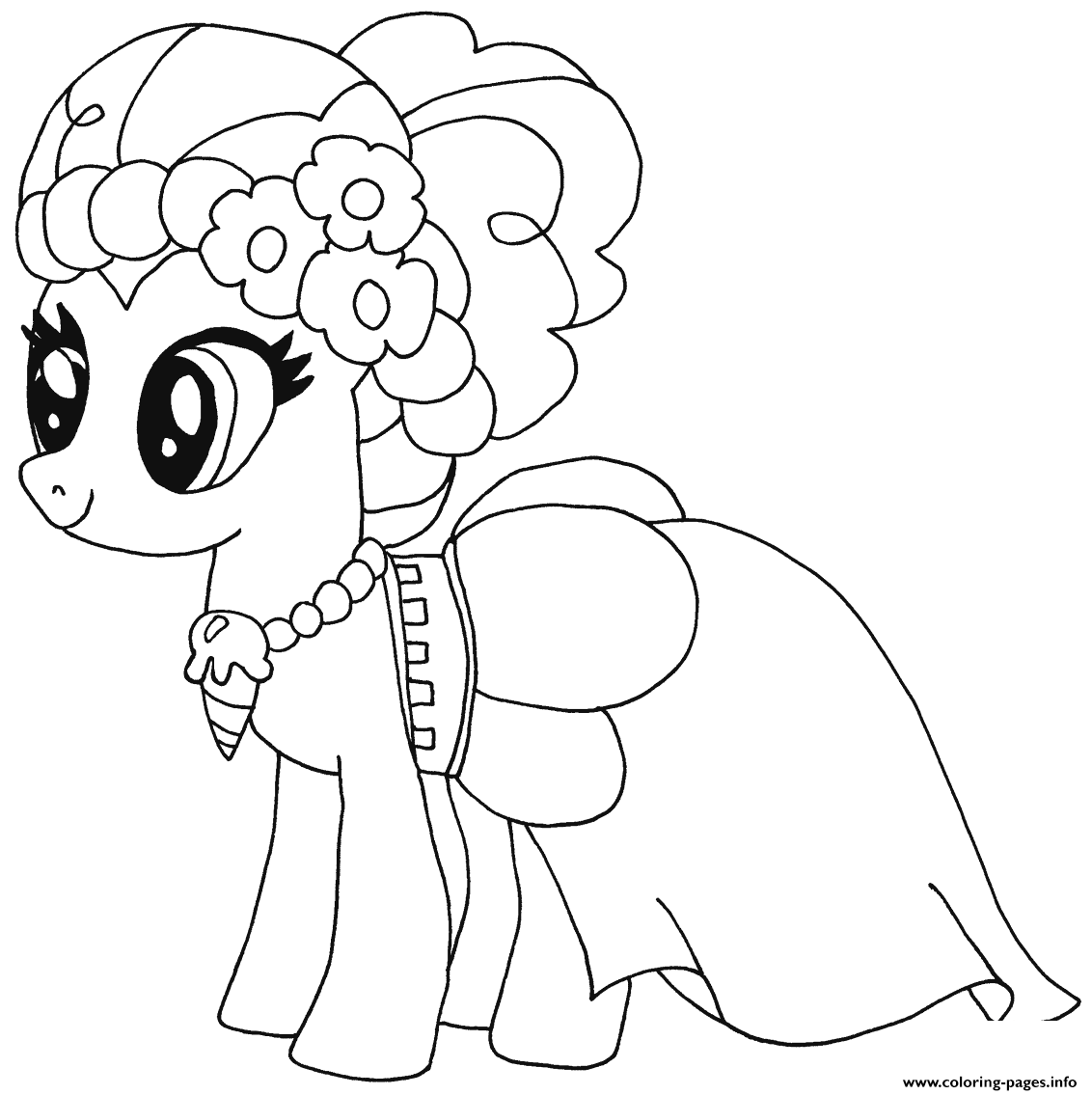 Pinkie Pie My Little Pony coloring