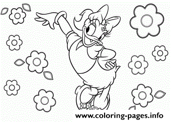 The Daisy Duck Disney Disneys4591 coloring