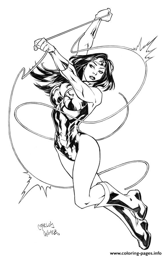 Wonder Woman Adult Commish By Nemafronspain coloring