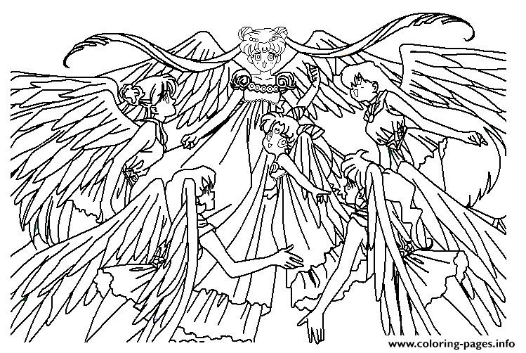 Sailor Angels Coloring Page coloring