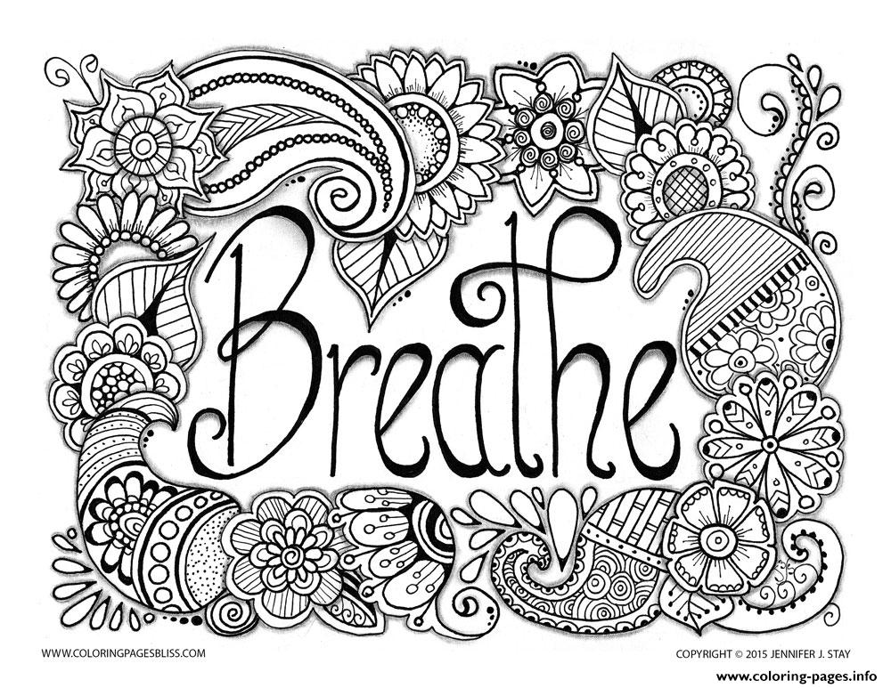 stress coloring pages printable