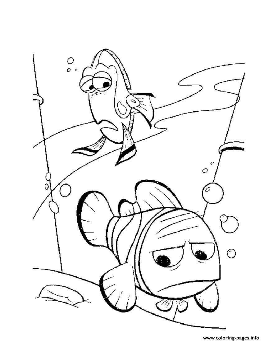 They Were Too Late Finding Nemo coloring pages