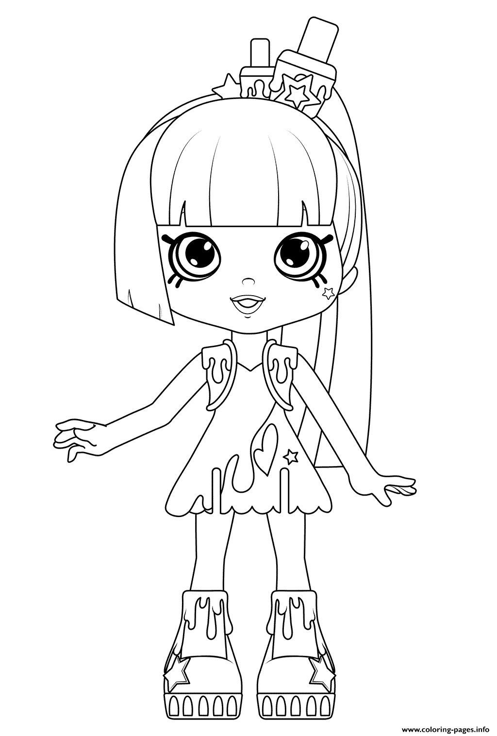 doll palaces coloring pages