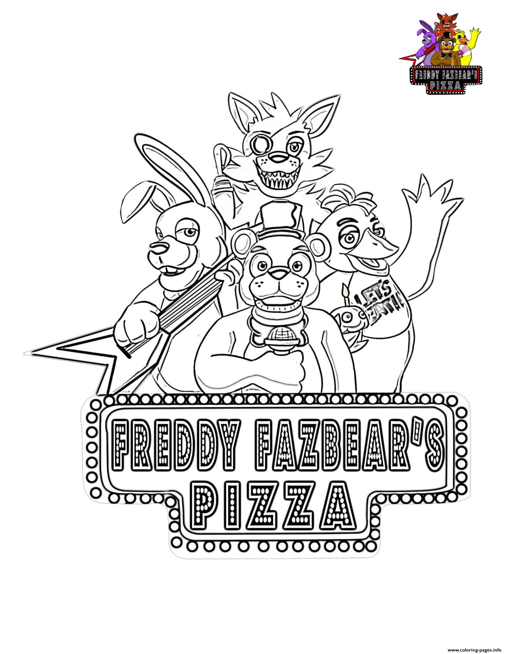 Free Five Nights At Freddy S Printables