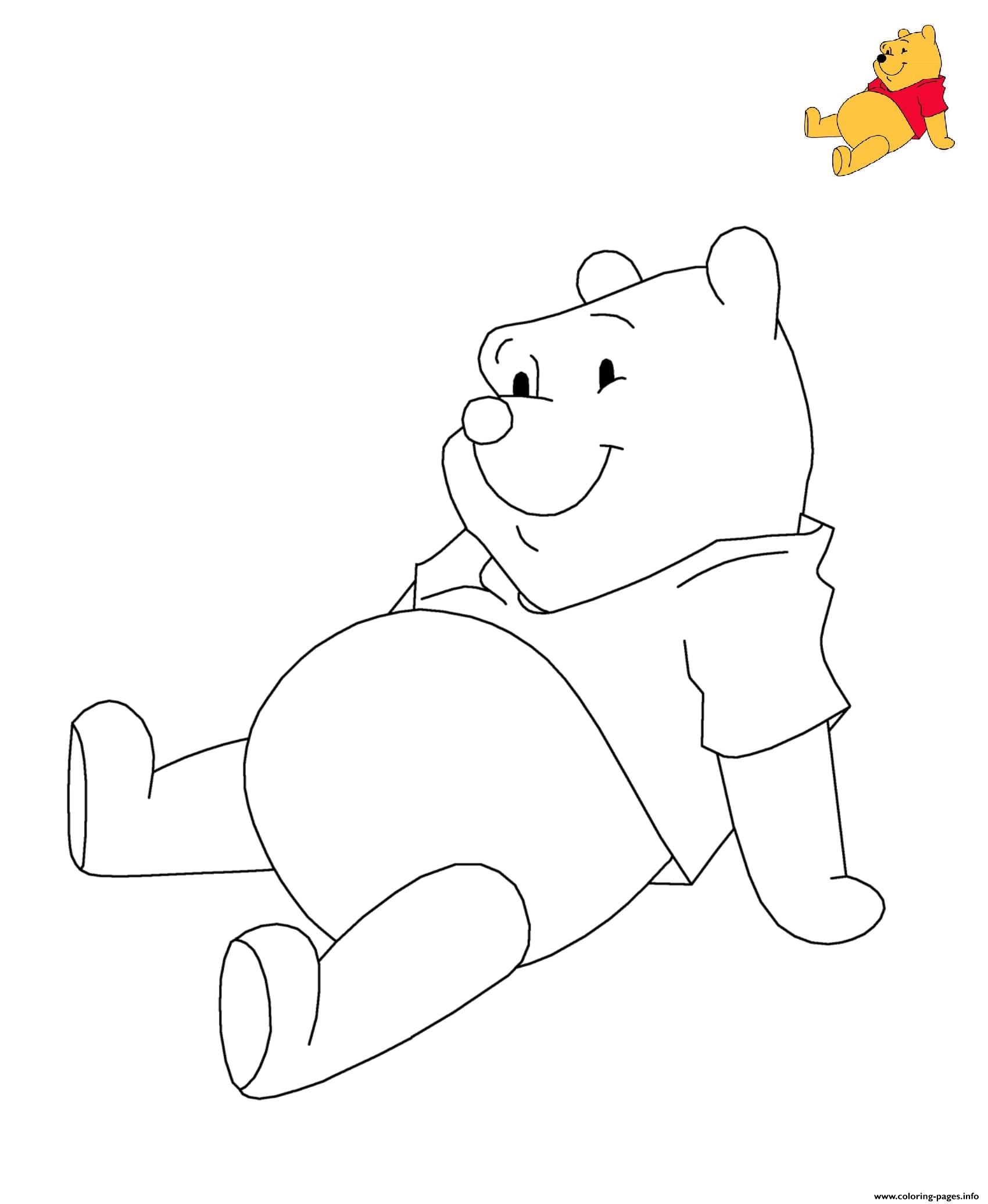 Winnie The Pooh Disney coloring
