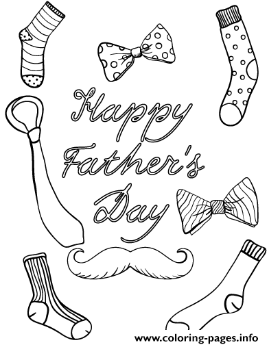 Happy Father S Day coloring