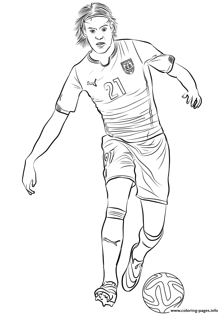Soccer Logo Coloring Pages