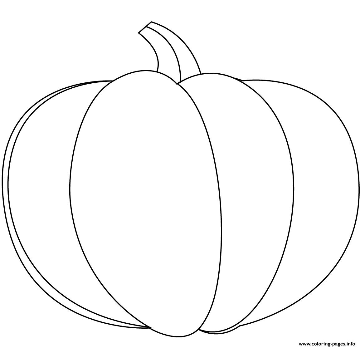Pumpkin Halloween For Kids Coloring page Printable