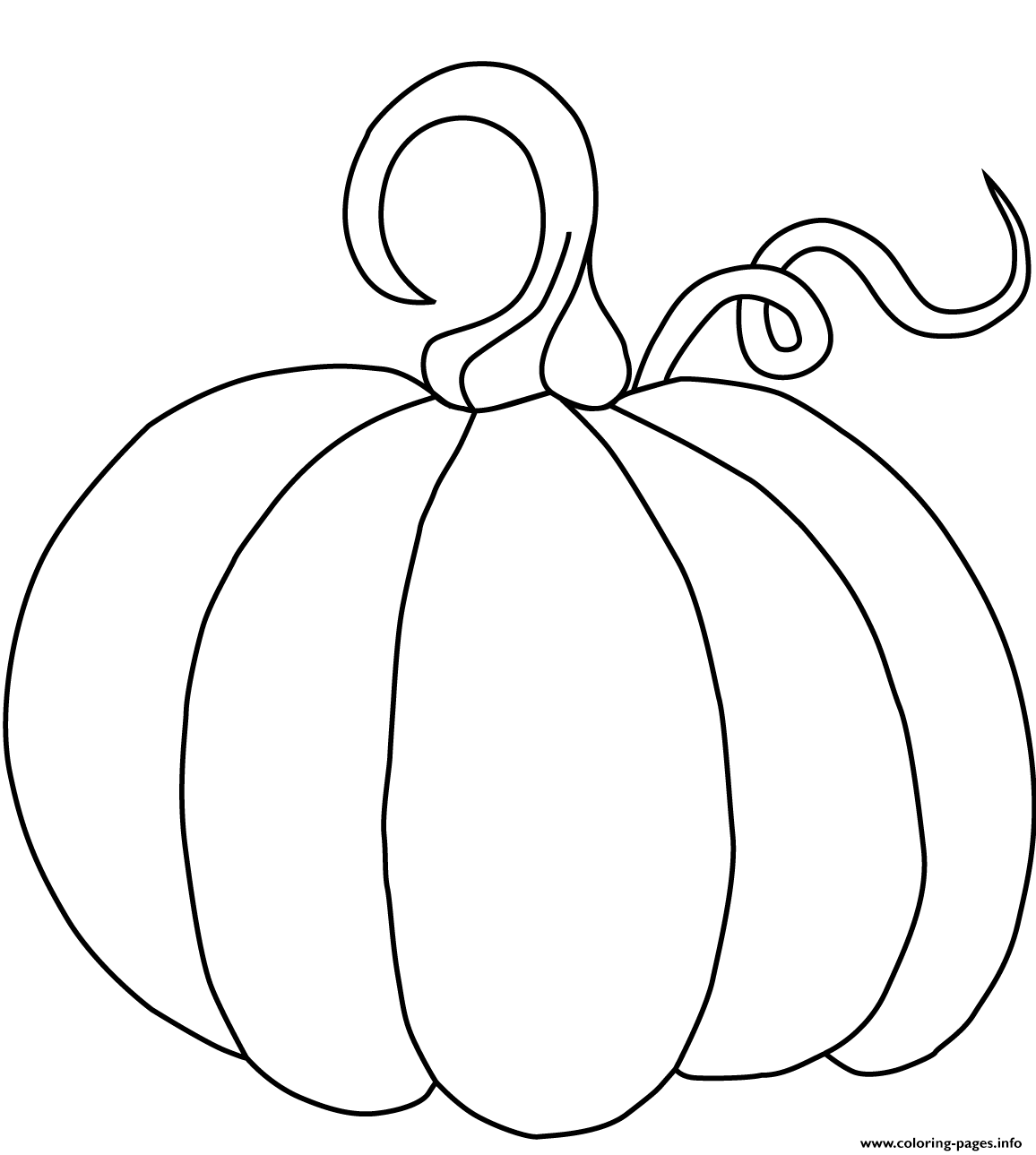 Pumpkin Halloween Easy coloring