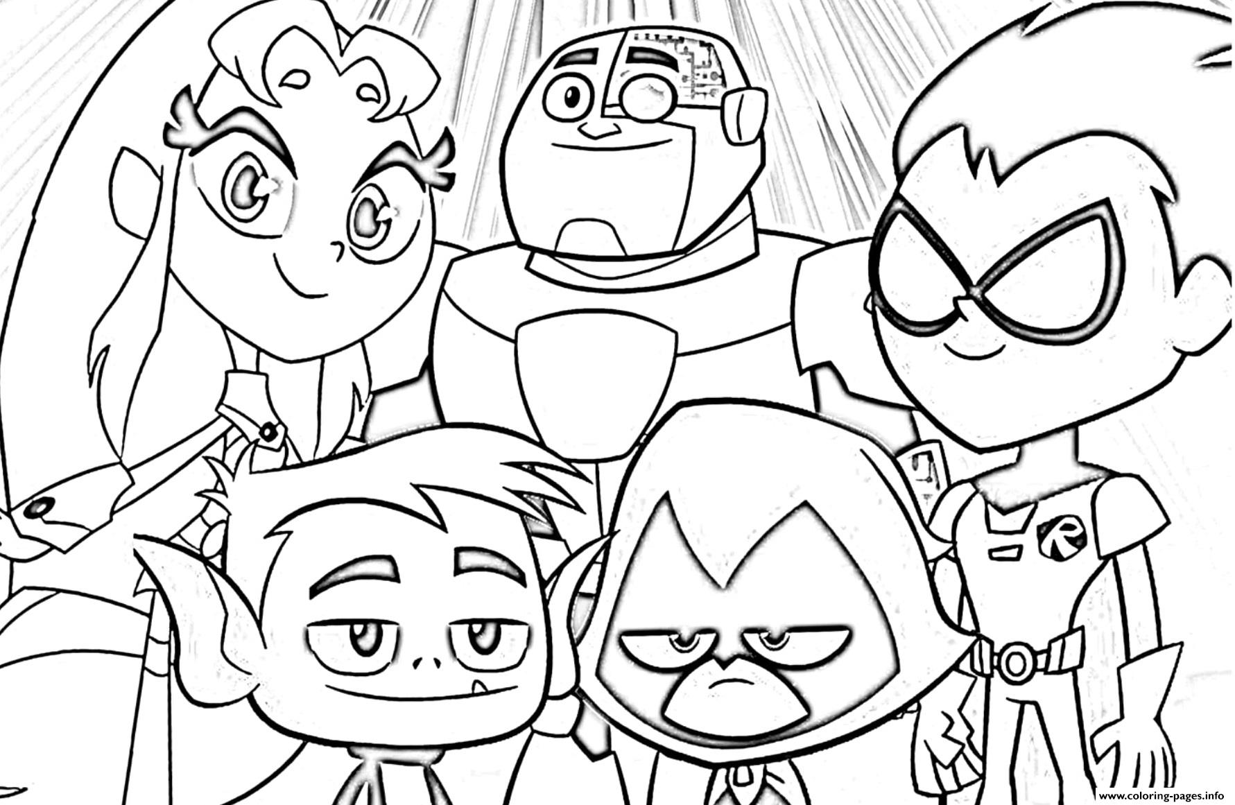 Terra Coloring Page For Kids Free Teen Titans Go Printable Coloring ...
