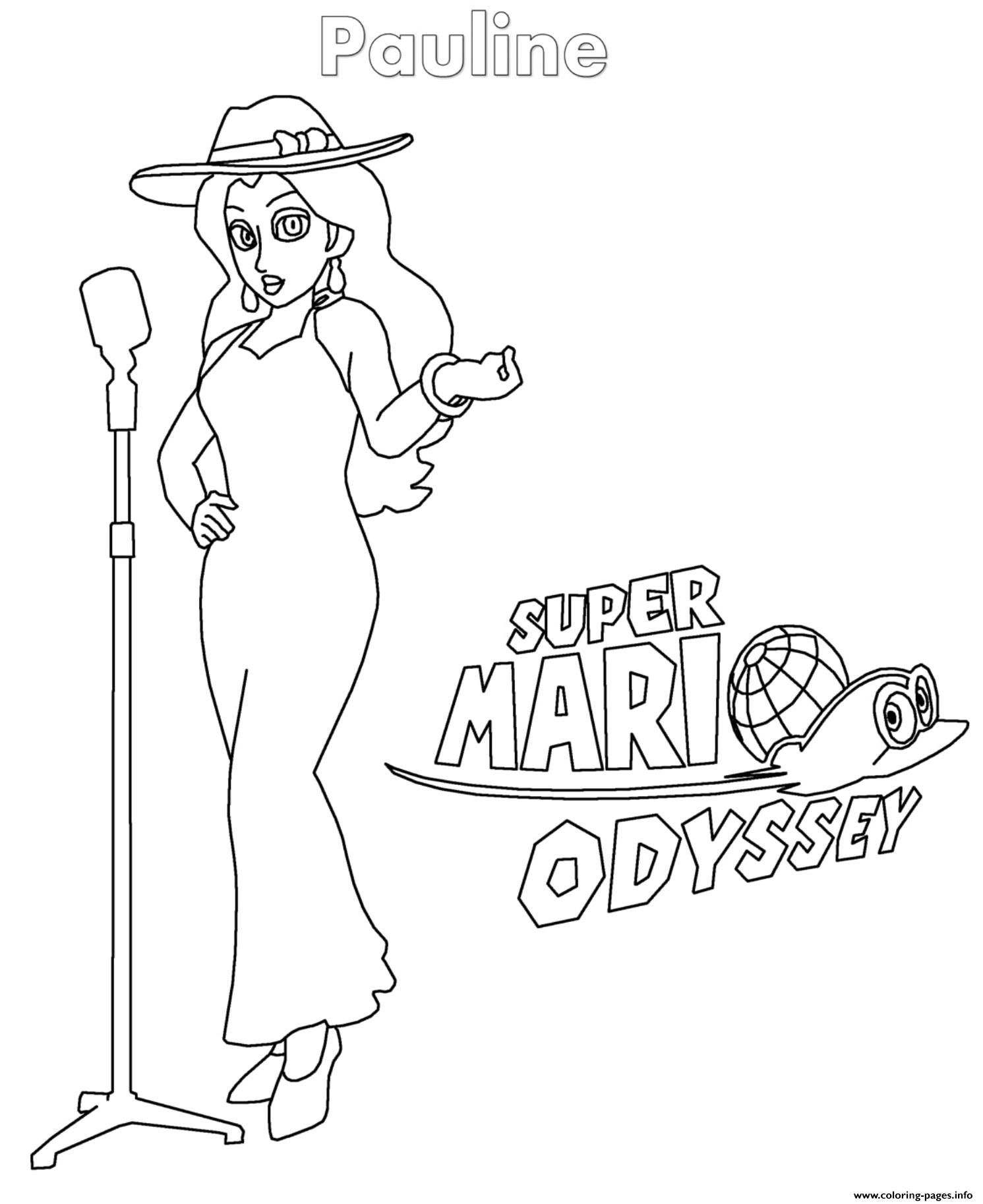 75 Free Printable Mario Odyssey Coloring Pages | KIDS COLORING