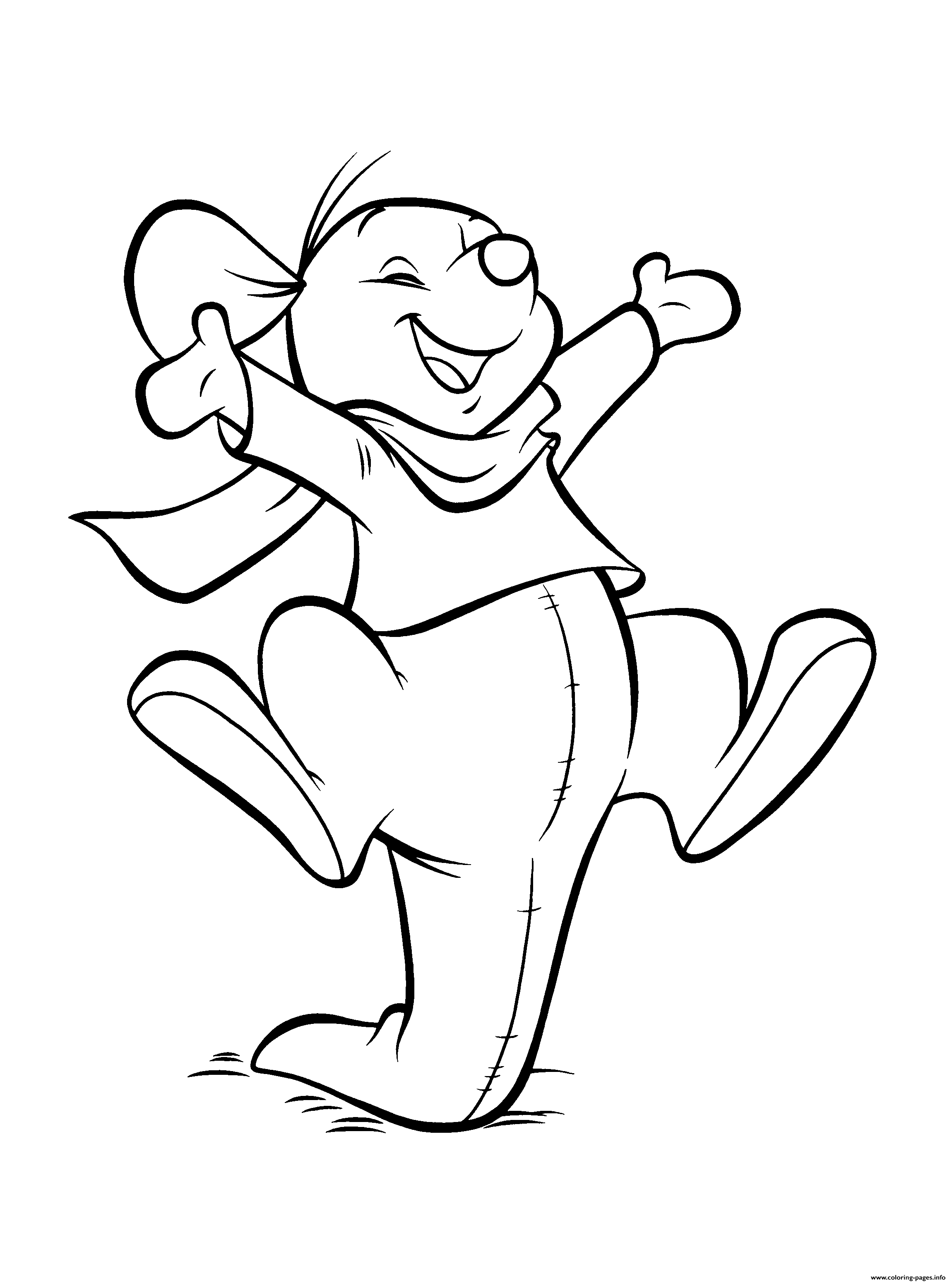 winnie the pooh and eor coloring pages