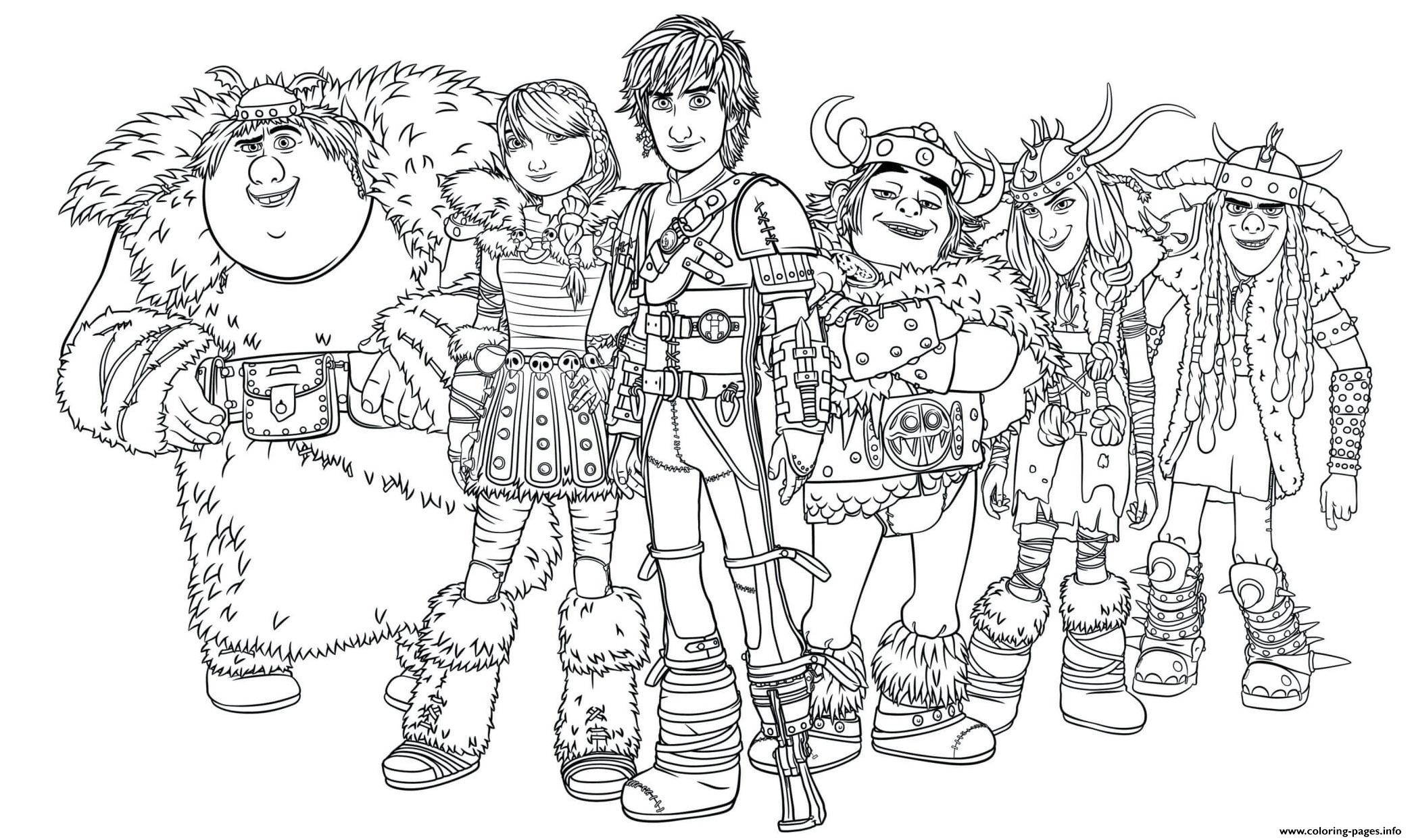 gobber coloring pages pdfs how to train your dragon