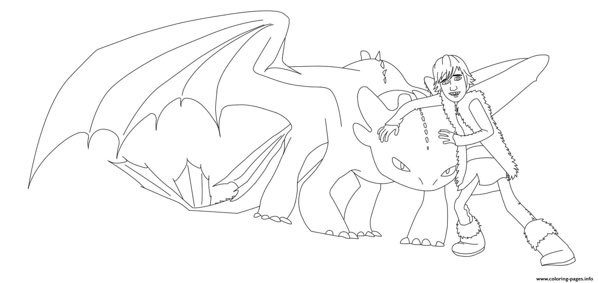 Download Toothless The Dragon Pages Coloring Pages