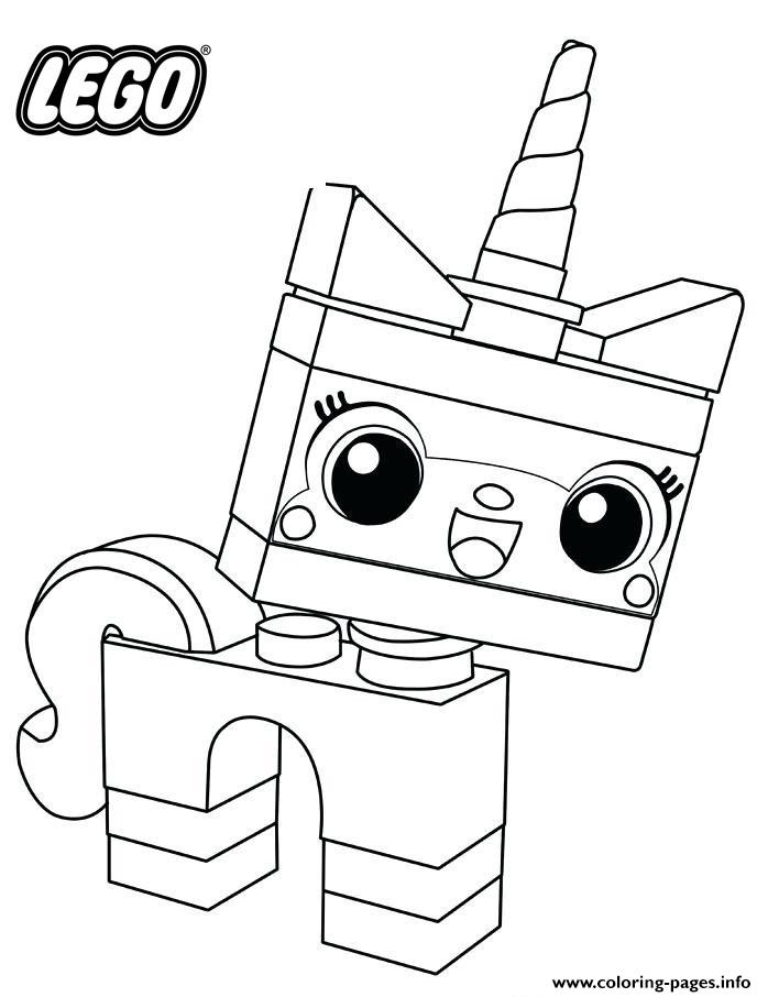 Unikitty Lego Avengers Coloring Pages Printable